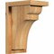 Ekena Millwork Yorktown Rough Sawn Corbel w/Backplate, Western Red Cedar, 6"W x 8"D x 12"H COR06X08X12YOR01RWR - alternate 1